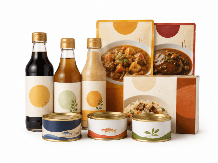 食品プレゼントの一例